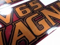 Honda VF 1100 C V65 Magna 1986 burgundy fooqs naklejki motor stickers oem parts aufkleber
