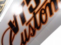 Honda VT 500 Custom 1983 1985 black fooqs naklejki motor sticker adhesivos moto