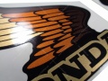 Honda VT 500 Custom 1983 1985 black fooqs naklejki moto sticker αυτοκολλητα μοτοσικλέτας