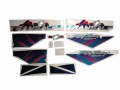 Honda XL 600V Transalp 1994 1995 blue fooqs naklejki motor sticker motorkerékpár matricák xl600v xl600 v xl 600 v retro 6