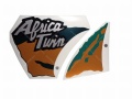 Honda XRV 750 Africa Twin 1995 green fooqs naklejki moto sticker naljepnice za motocikl