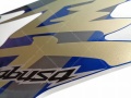 Suzuki Gsx 1300 R hayabusa 2008 blue fooqs naklejki motor stickers motorcykel stickers