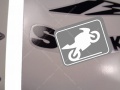 Suzuki Gsf 1250 N Bandit 2010 2012 gold fooqs naklejki motodecals motocikla uzlīmes