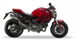 Ducati Monster 696 2011 red stickers decals