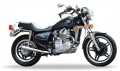 Honda cx 500 custom 1982 blue fooqs naklejki motostickers decals replica mótorhjóllímiðar decal