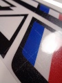 Honda vfr 750 f 1990 white fooqs naklejki motodecals autocolante pentru motociclete autocollant