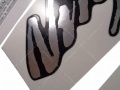 Kawasaki zx 6r 2007 2008 black fooqs naklejki moto sticker αυτοκολλητα μοτοσικλέτας