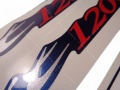 Suzuki gsf 1200 s bandit 2005 limited fooqs naklejki motor sticker nálepky na motorku adesivo