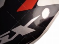 Suzuki gsxr 600 2008 orange silver fooqs naklejki motor sticker стикери за мотори adesivo