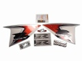 Suzuki gsxr 600 2008 orange silver fooqs naklejki motor sticker стикери за мотори nalepky