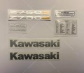Kawasaki Z 750 S 2003 2006 red fooqs motorcycle stickers