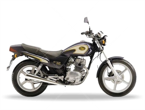 Honda CB 250 2001 black fooqs motorcycle decals aufkleber
