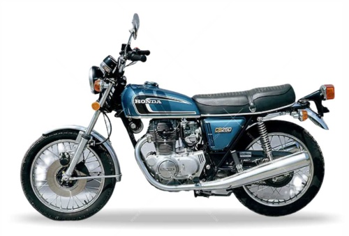Honda CB 250 G 1976 blue fooqs naklejki moto sticker αυτοκολλητα μοτοσικλέτας