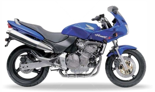 Honda CB 600 S Hornet 2000 2003 blue fooqs motorcycle decals aufkleber oem autocollants adesivi naklejki nalepky adhesivos nálepky