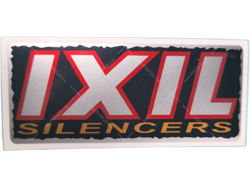 Ixil silencers naklejka Fooqs sticker decal adesivo autocollant aufkleber