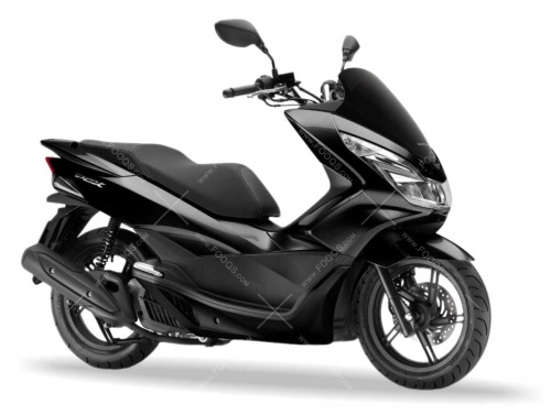 Honda PCX 125 2014 2017 black fooqs motorcycle decals aufkleber oem autocollants adesivi naklejki nalepky adhesivos nálepky