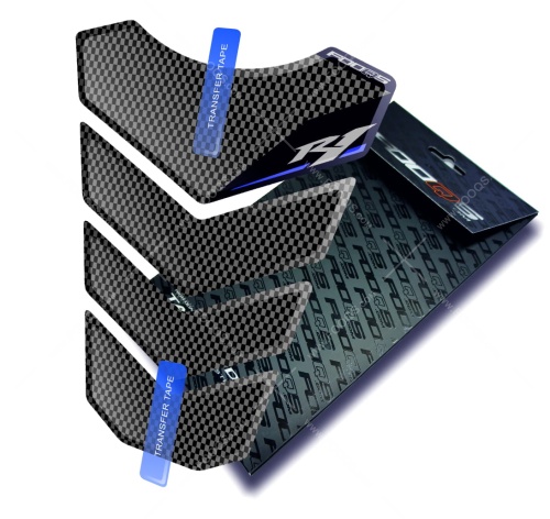 Tankpad Yamaha R1 2004 2016 blue fooqs naklejki 3d stickers tankschutz paraserbatoio aufkleber adesivi