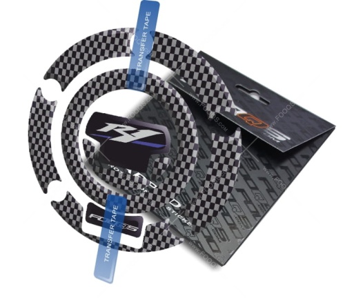Cappad Yamaha R1 2004 2016 blue fooqs naklejki 3d stickers tankschutz paraserbatoio aufkleber adesivi