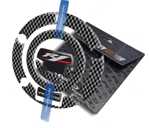 Cappad Yamaha R1 2004 2016 red fooqs naklejki 3d stickers tankschutz paraserbatoio aufkleber adesivi