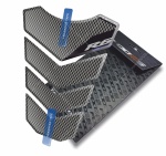 Tankpad TOE1 Yamaha R6 2003 autocollant de réservoir bleu