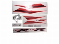 Yamaha TZR 50 2003 2004 red fooqs naklejki motodecals motocikla uzlīmes oem original