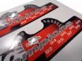 Aprillia RSV 1000 R Mille 2001 black fooqs naklejki motor stickers oem parts aufkleber motorfiets