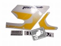 Honda Cbr 929 rr fireblade 2001 yellow blue fooqs naklejki motor motorcykel stickers oem original