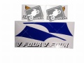 Honda VF 500 F2 1984 white red blue fooqs naklejki motostickers decals replica autocolante pentru motociclete oem original