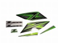 Kawasaki Z 300 2015 green fooqs naklejki motostickers decals replica nalepke za motorna kolesa oem original