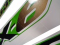 Kawasaki Zx 6r 2003 green fooqs naklejki motodecals autocolante pentru motociclete oem original