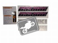 Suzuki GS 500 E 1996 black fooqs naklejki motostickers decals replica autocolante pentru motociclete oem original