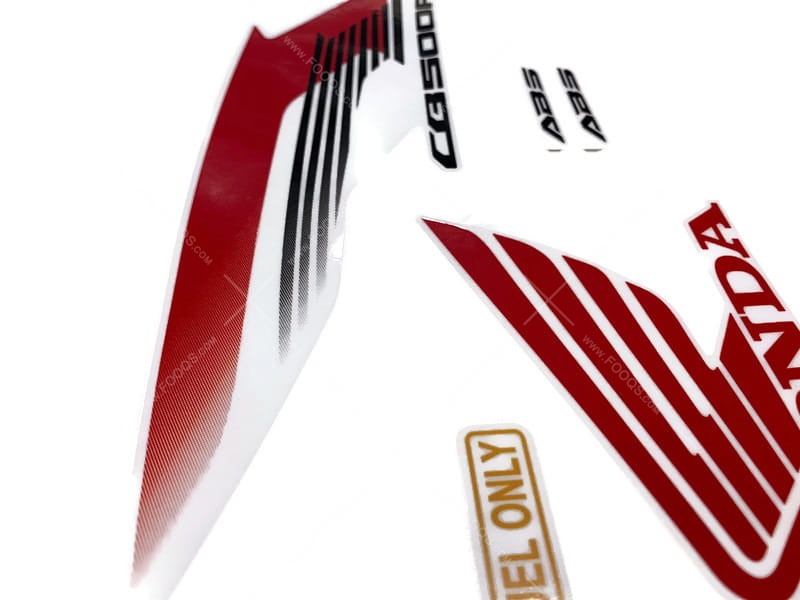 CB500 FOUR Warning & Service Decals – HRD Vinyl Reproduction For Honda 500/4 CB500F
