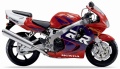 Honda CBR 900 RR 1999 red violet fooqs motorcycle decals aufkleber oem autocollants adesivi naklejki nalepky adhesivos nálepky