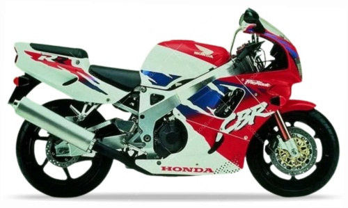 Honda cbr 900rr 1994 1995 red white blue fooqs naklejki motostickers decals replica adhesivos moto aufkleber