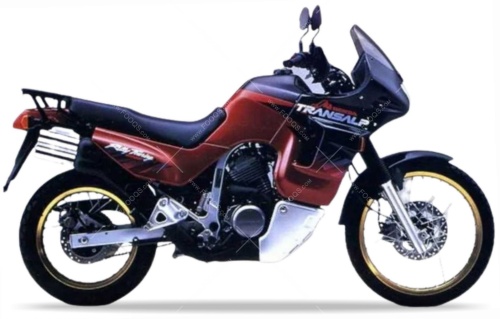 Honda XL 600 V Transalp 1994 purple fooqs naklejki motor stickers oem parts aufkleber oem autocollants adesivi naklejki nalepky adhesivos nálepky 2