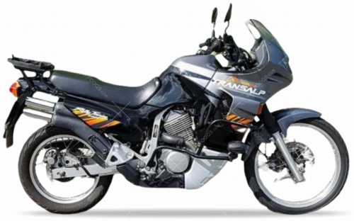 Honda XL 600 V Transalp 1994 1996 grey fooqs naklejki motor sticker adhesivos moto oem autocollants adesivi naklejki nalepky adhesivos nálepky 2