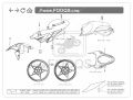 Kawasaki z 900 50th anniversary 2022 fooqs naklejki motor stickers motorcykel stickers 1