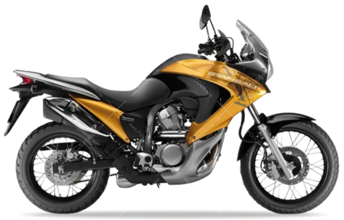 Honda XL 700 V Transalp 2006 gold fooqs motorcycle decals aufkleber oem autocollants adesivi naklejki nalepky adhesivos nálepky 2