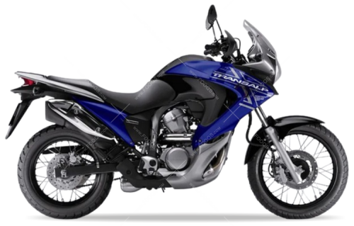 Honda XL 700 V Transalp 2008 2009 2010 2011 blue fooqs aufkleber oem stickers naklejki nalepky adhesivos nalepky PB296