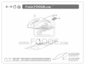 Kawasaki Z 750 2003 2006 orange fooqs motorcycle decals aufkleber oem autocollants adesivi naklejki nalepky adhesivos nálepky oem original