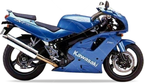 Kawasaki ZXR 750 1992 blue fooqs motorcycle decals aufkleber oem autocollants adesivi naklejki nalepky adhesivos nálepky oem original 1