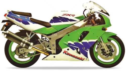 Kawasaki-ZXR-750-1994-green-