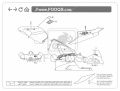 Kawasaki ZX 12R 2000 silver fooqs motorcycle decals aufkleber oem autocollants adesivi naklejki nalepky adhesivos nálepky oem original 1