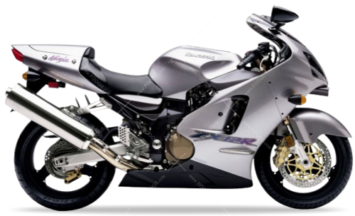 Kawasaki-ZX-12R-2000-silver-