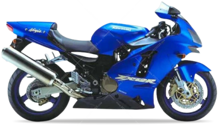 Kawasaki ZX 12R 2002 blue fooqs motorcycle decals aufkleber oem autocollants adesivi naklejki nalepky adhesivos nálepky oem original