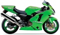 Kawasaki ZX 12R 2002 2005 green fooqs motorcycle decals aufkleber oem autocollants adesivi naklejki nalepky adhesivos nálepky oem original
