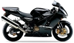 Kawasaki Zx 12r 2004-2006 schwarz 660 aufkleber