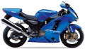 Kawasaki ZX 12R 2004 2006 blue fooqs motorcycle decals aufkleber oem autocollants adesivi naklejki nalepky adhesivos nálepky oem original 1