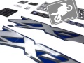 Kawasaki ZX 12R 2004 blue fooqs motorcycle decals aufkleber oem autocollants adesivi naklejki nalepky adhesivos nálepky oem original 3