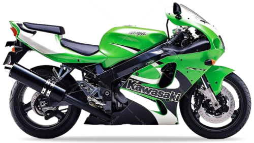 Kawasaki-Zx-7r-2001-lime-green